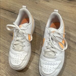 Nike Kids Sneakers White and Orange